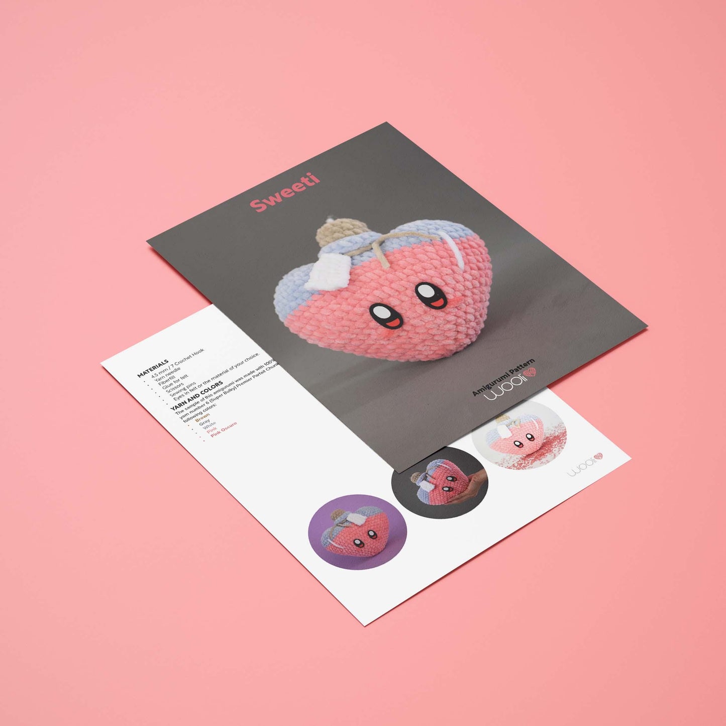 Sweeti the Love Potion Amigurumi Pattern PDF | English and Spanish