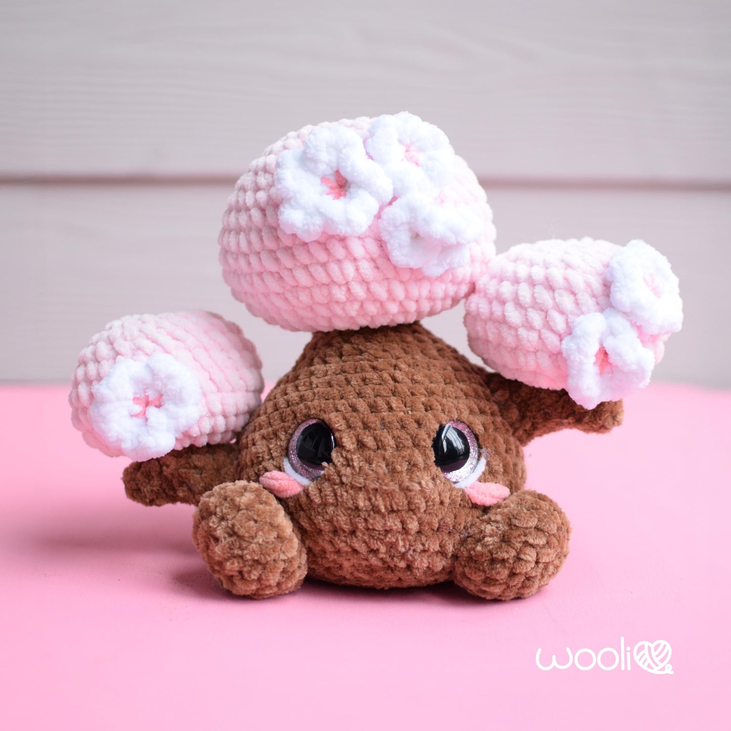 Blossom Spring Fall and Sakura Bonsai Tree PDF Amigurumi Pattern | English and Spanish