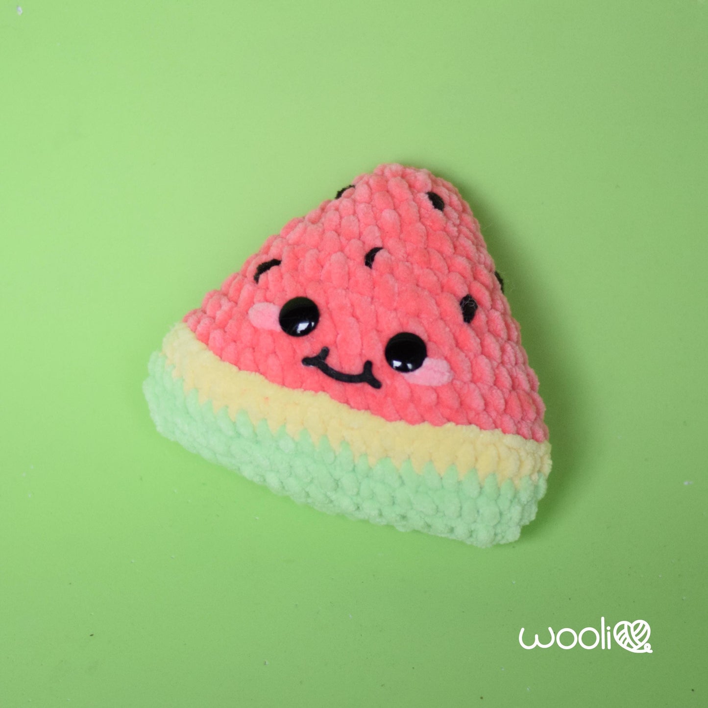 Summer Bites Pizza, Watermelon and Chip PDF Amigurumi Pattern | English and Spanish