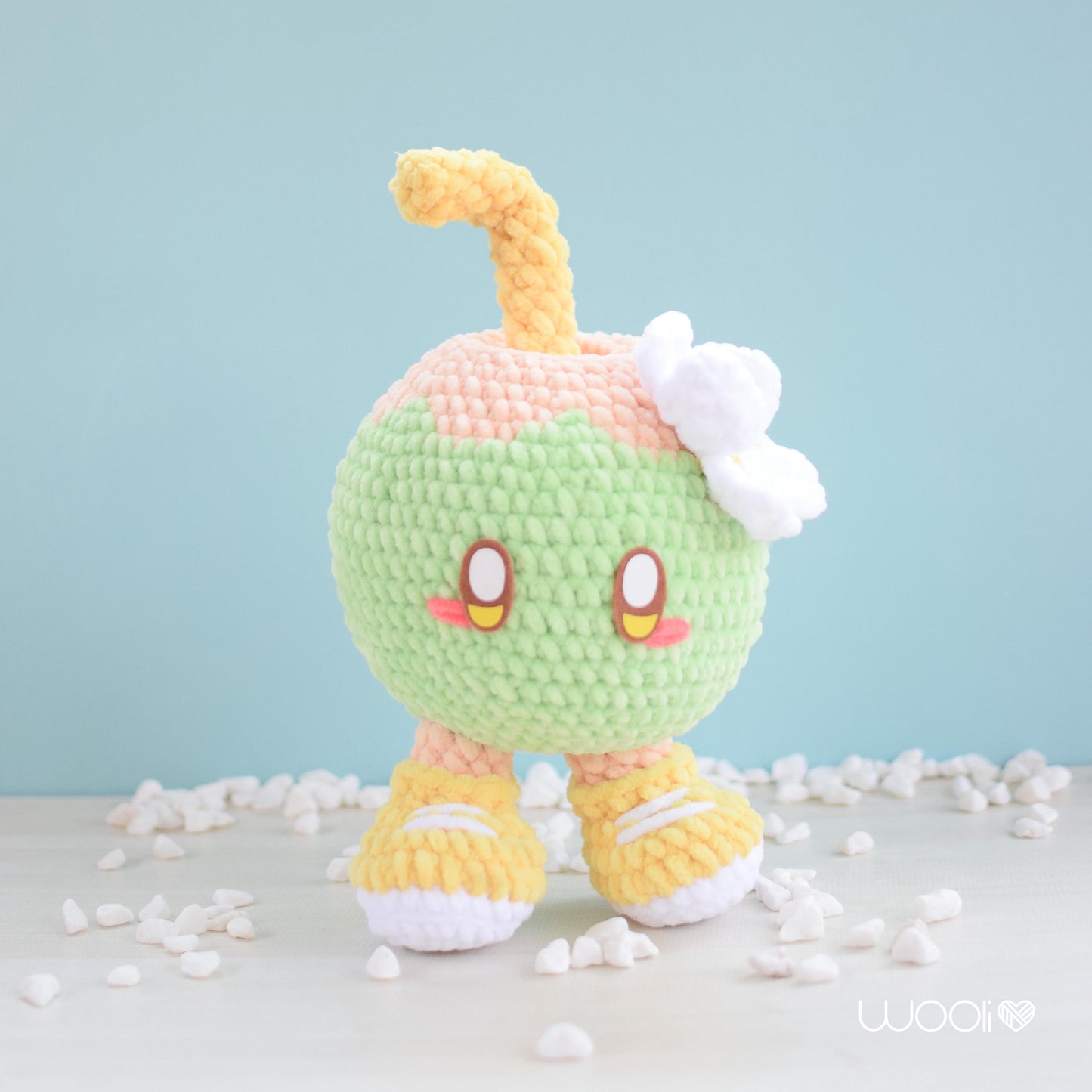 Coquito 3-1 Coconut PDF Amigurumi Pattern | English and Spanish