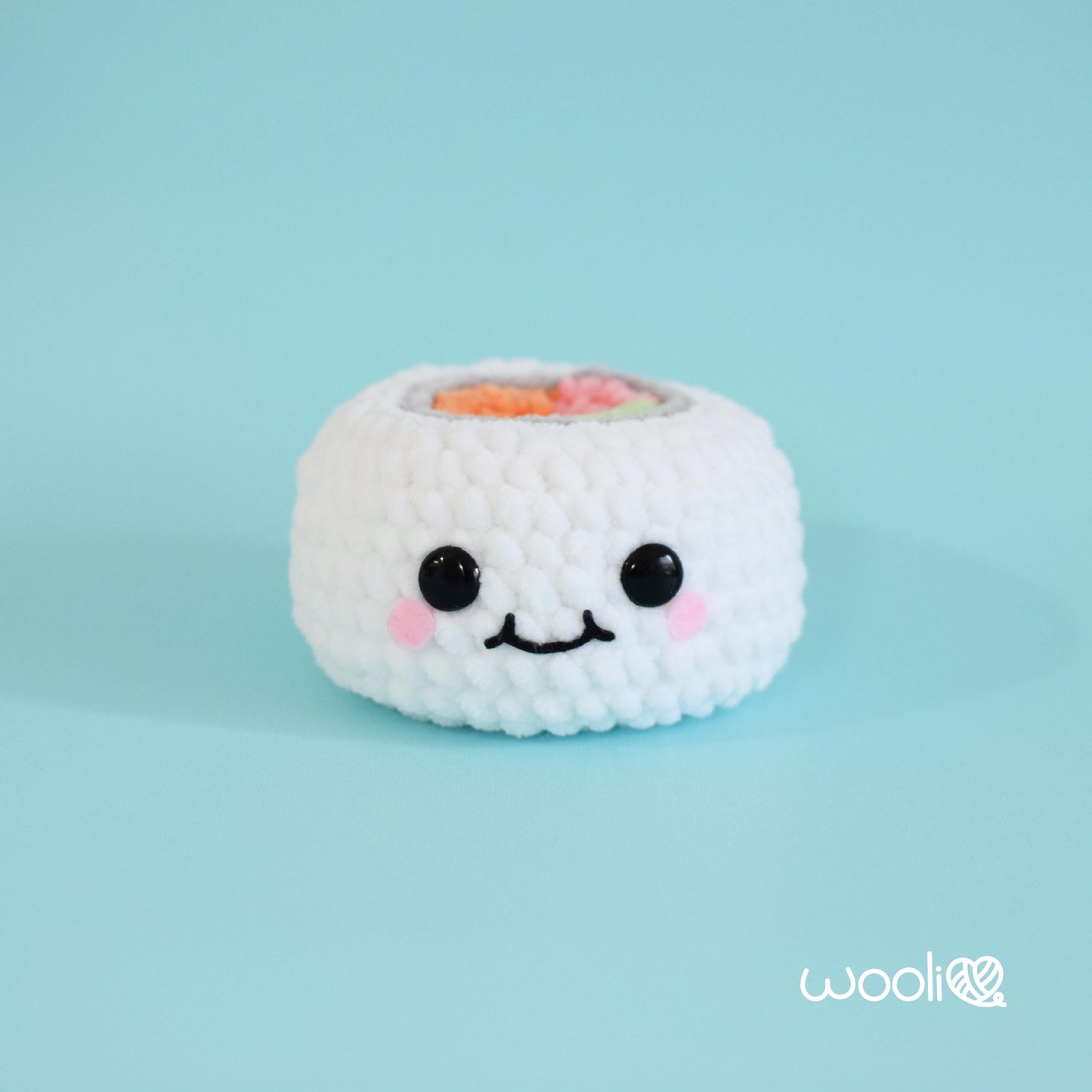 The Secret Life of Sushi Sumo Onigiri, Karate Nigiri and Ninja Maki PDF Amigurumi Pattern | English/Spanish