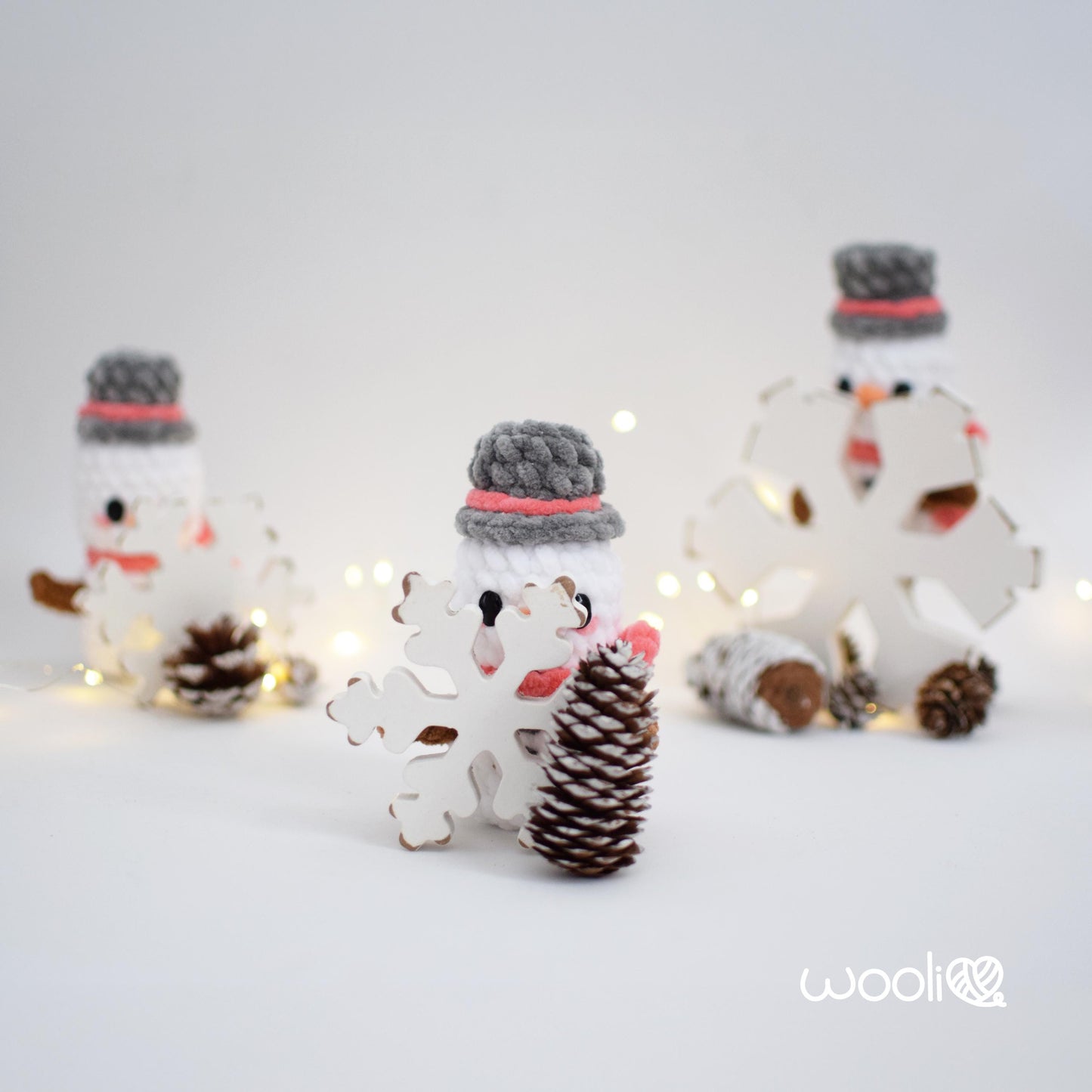 Mr. Puffy the Snowmallow PDF Amigurumi Pattern | English and Spanish