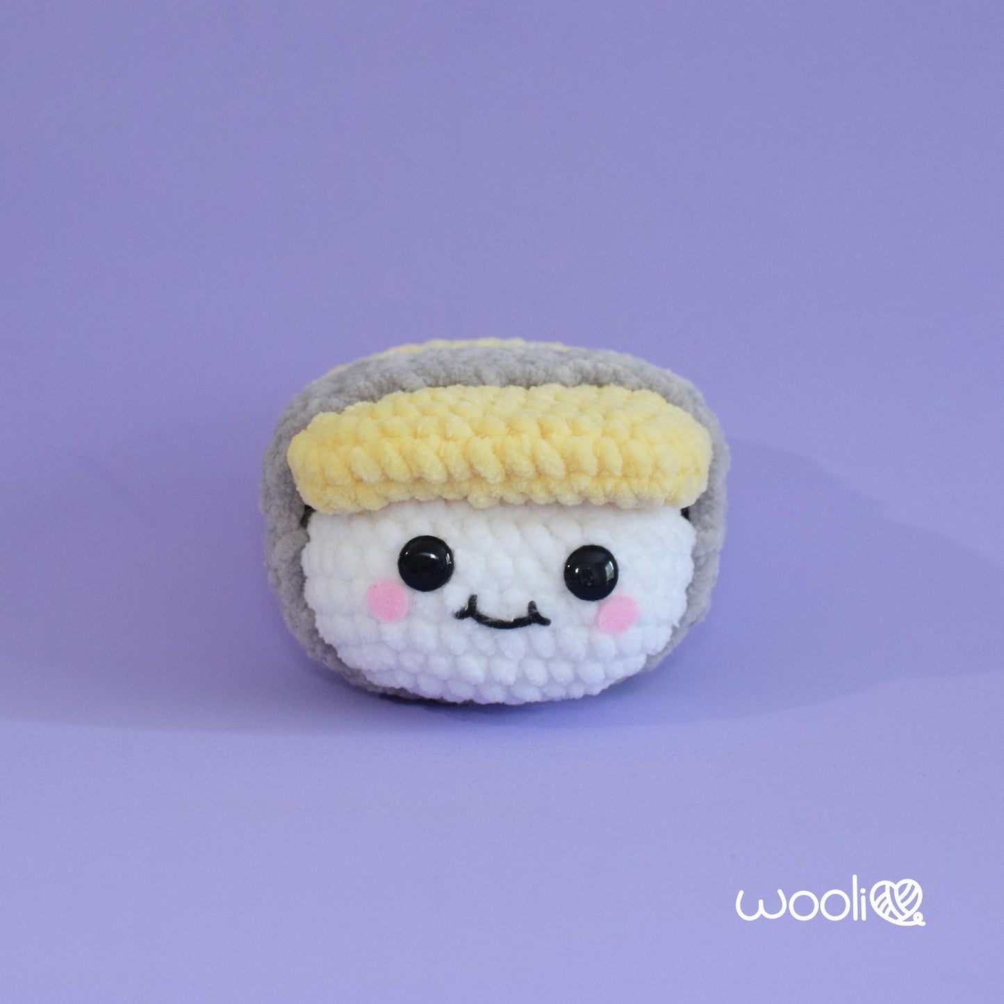The Secret Life of Sushi Sumo Onigiri, Karate Nigiri and Ninja Maki PDF Amigurumi Pattern | English/Spanish