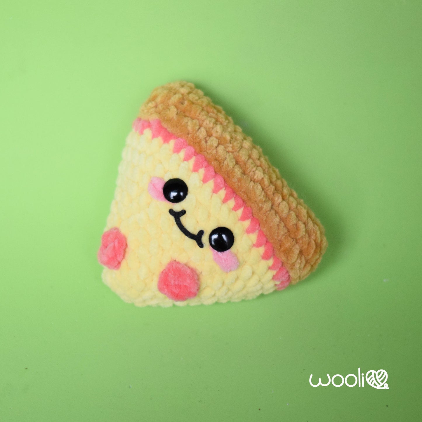 Summer Bites Pizza, Watermelon and Chip PDF Amigurumi Pattern | English and Spanish