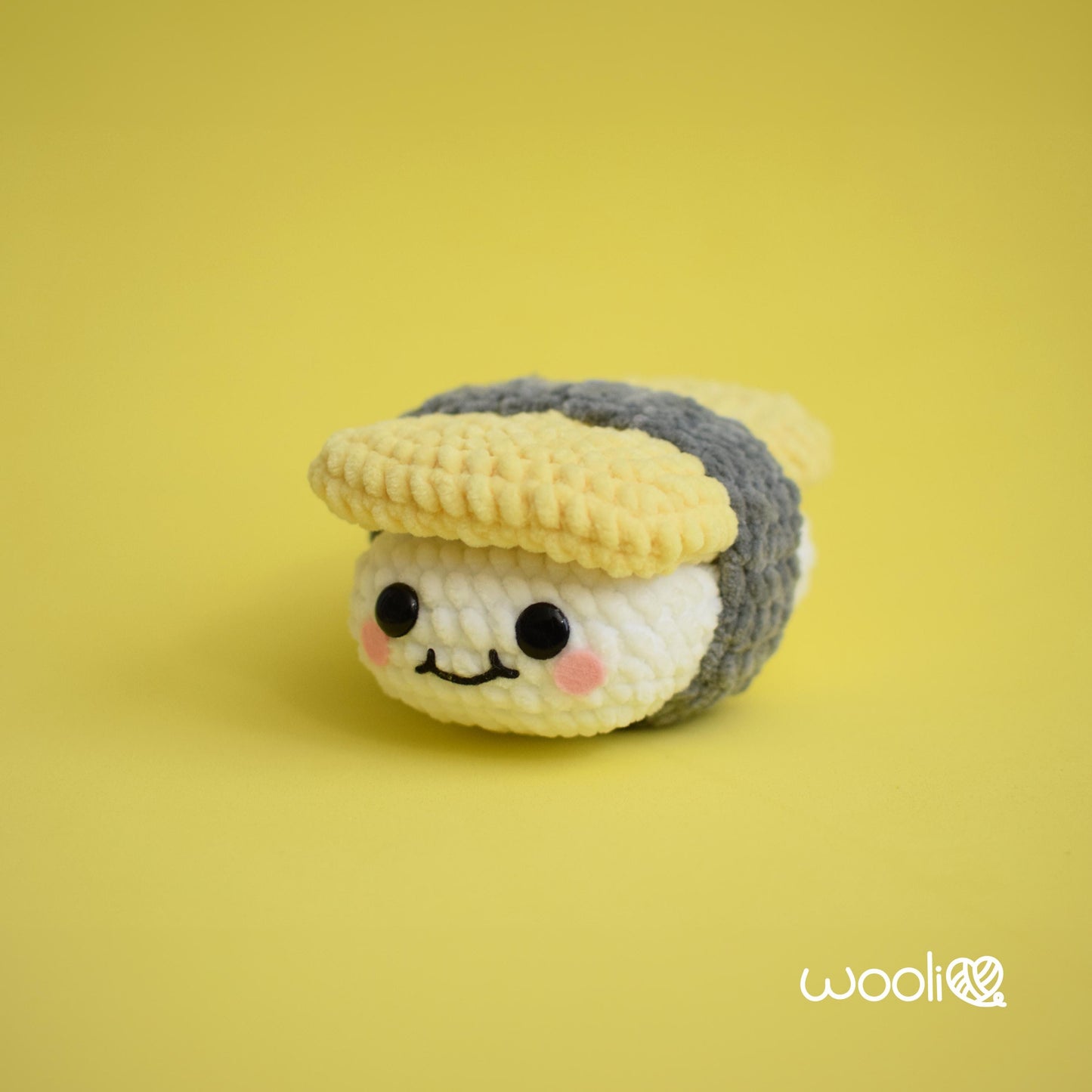 Build-a-Nigiri Tuna, Salmon, Tamago and Shrimp Nigiri PDF Amigurumi Pattern | English/Spanish