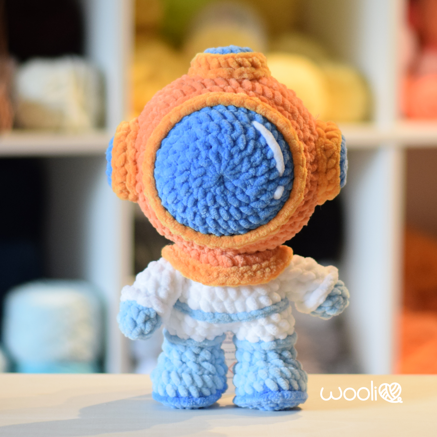 Cousteau the Deep Sea Diver PDF Amigurumi Pattern | English and Spanish