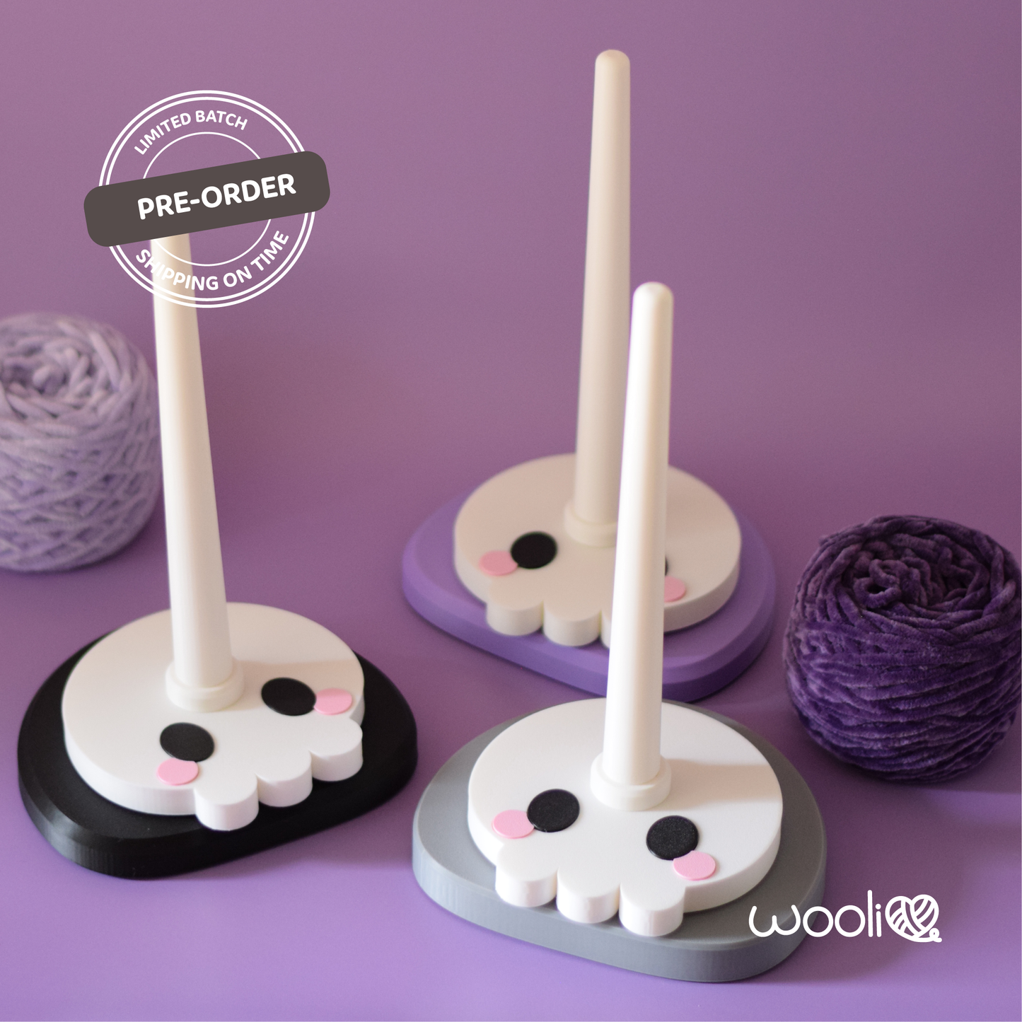 Brother Grim Yarn Holder Spinner