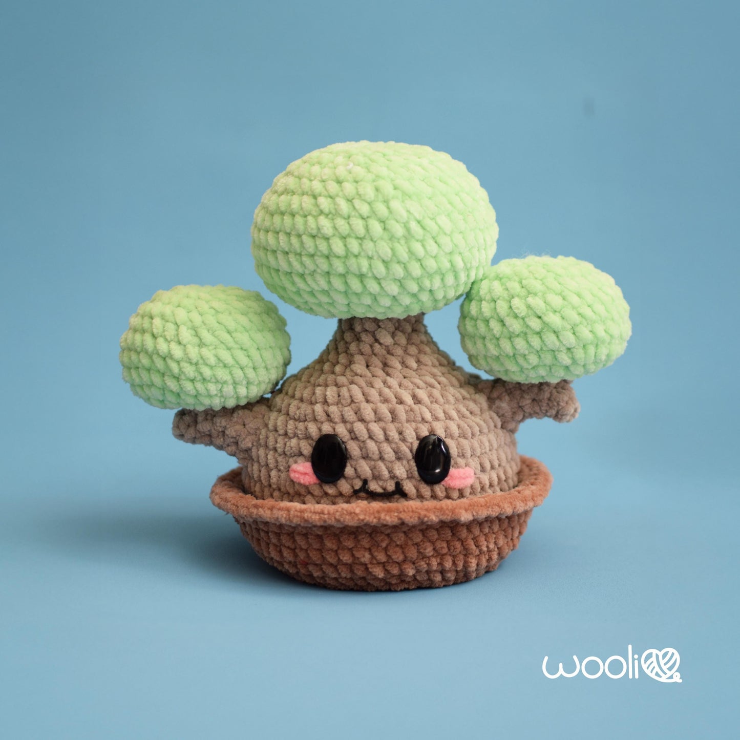 Blossom Spring Fall and Sakura Bonsai Tree PDF Amigurumi Pattern | English and Spanish