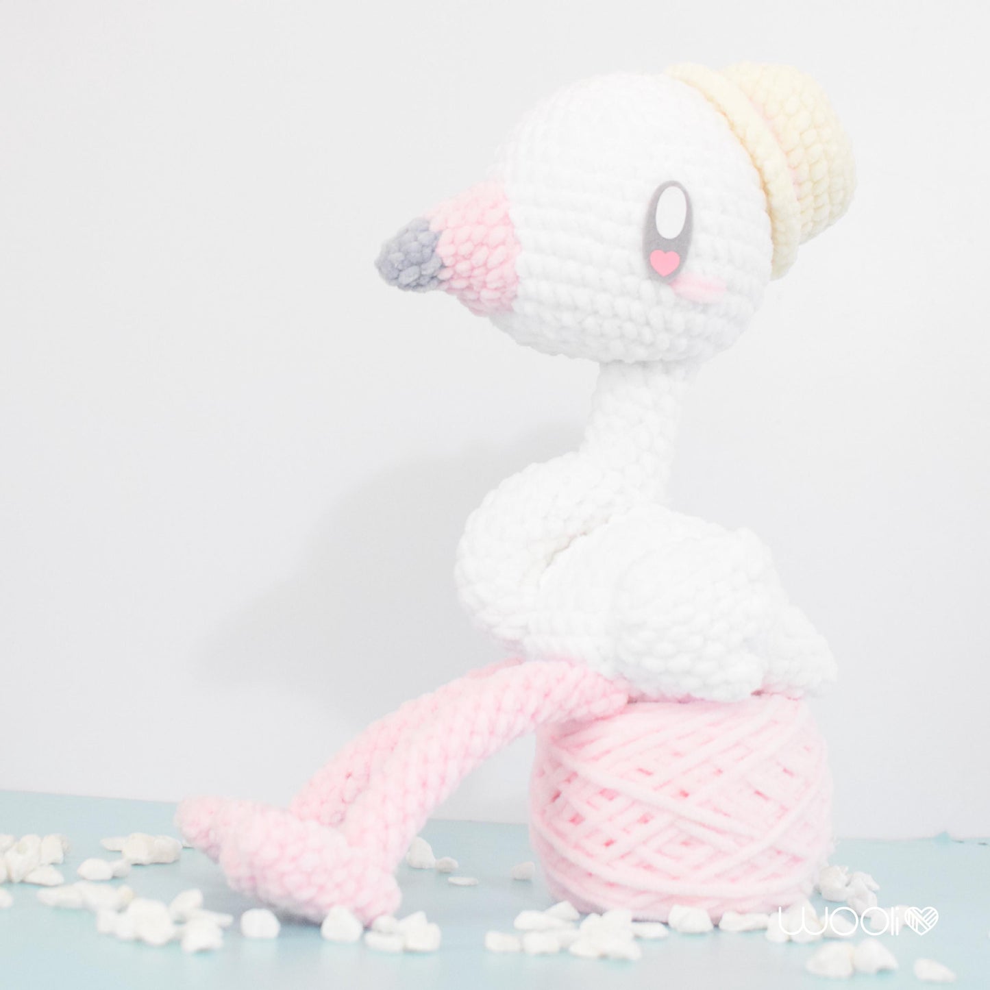 Mr. Flamingo | PDF Amigurumi Pattern | English and Spanish | Summer Flamingo Pattern