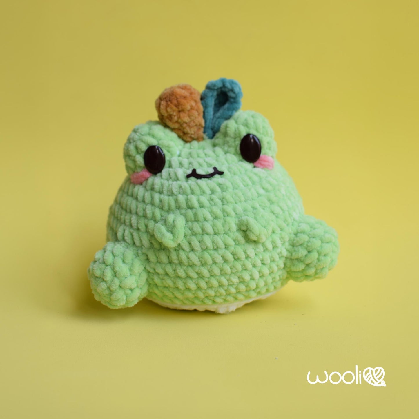 Cyrus the Citrus Frog Lemon, Lime and Orange Frog PDF Amigurumi Pattern | English and Spanish
