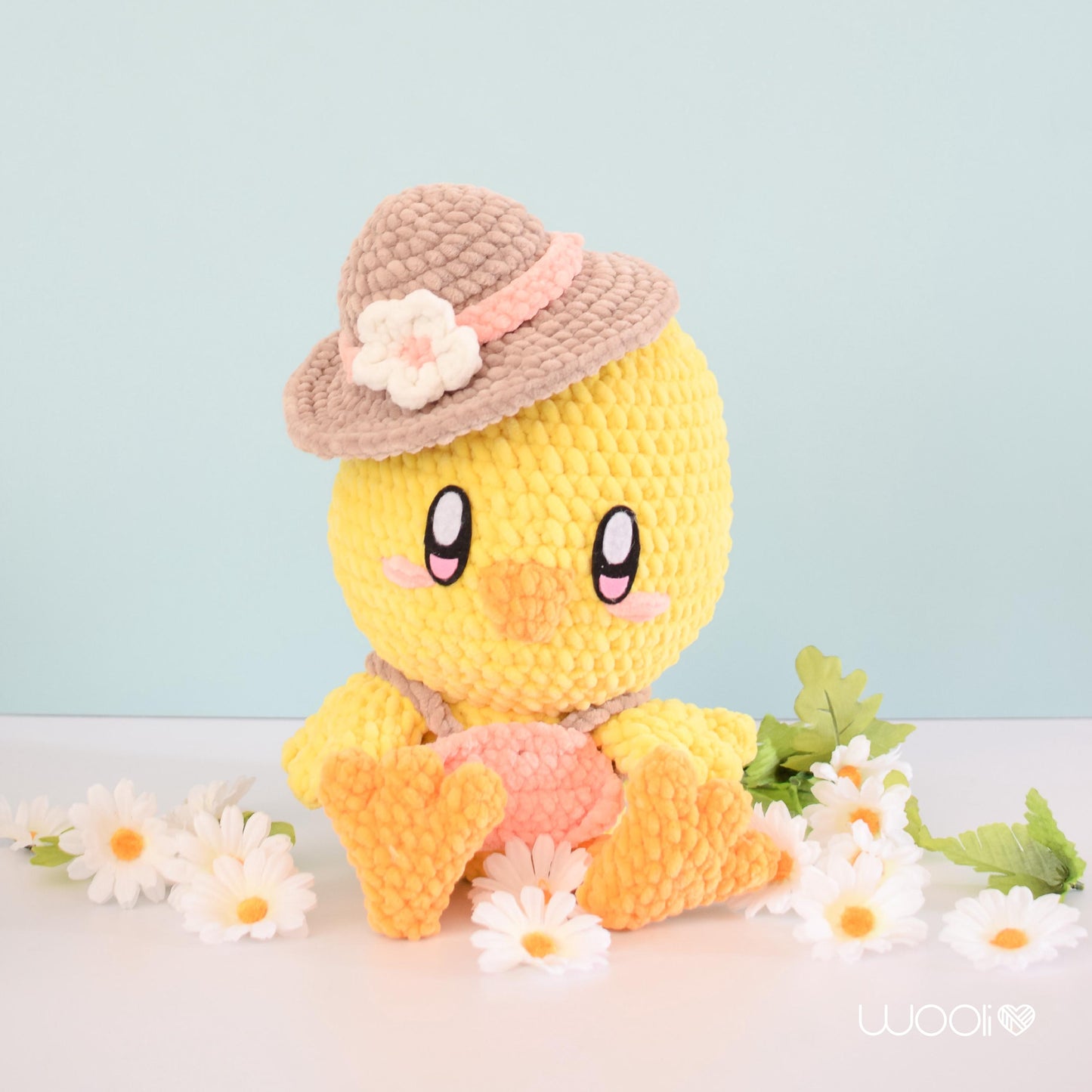 Patty, Patrick and Eggbert the Chicks Family PDF Amigurumi Pattern | English and Spanish