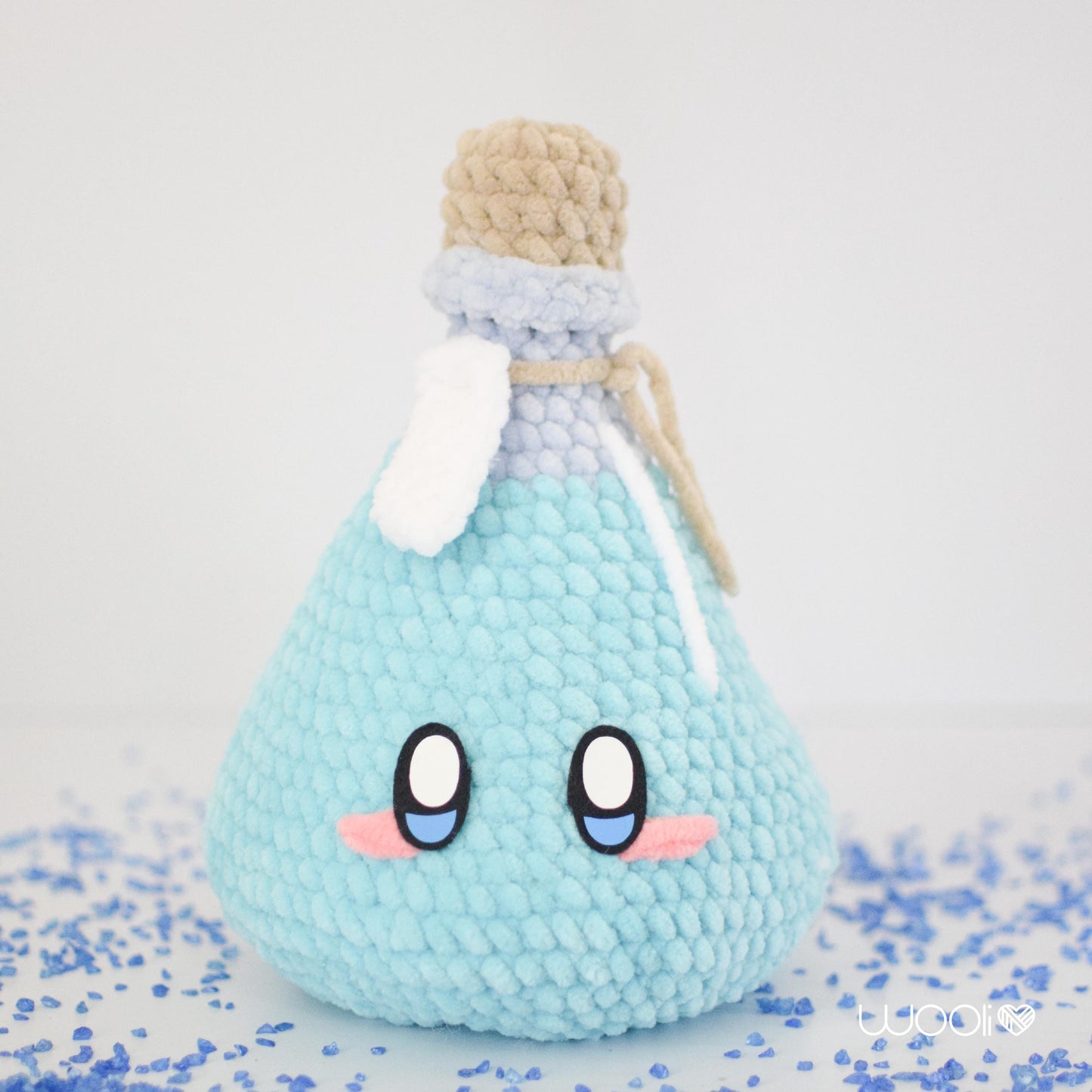 Cuddli the Health Potion PDF Amigurumi Pattern | English and Spanish