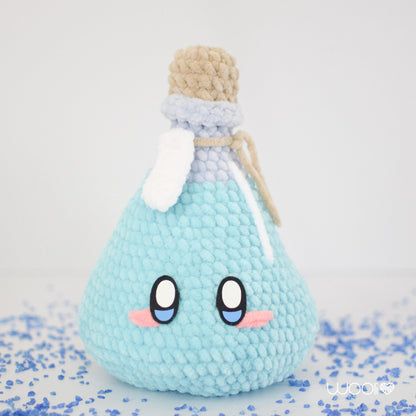 Cuddli the Health Potion PDF Amigurumi Pattern | English and Spanish