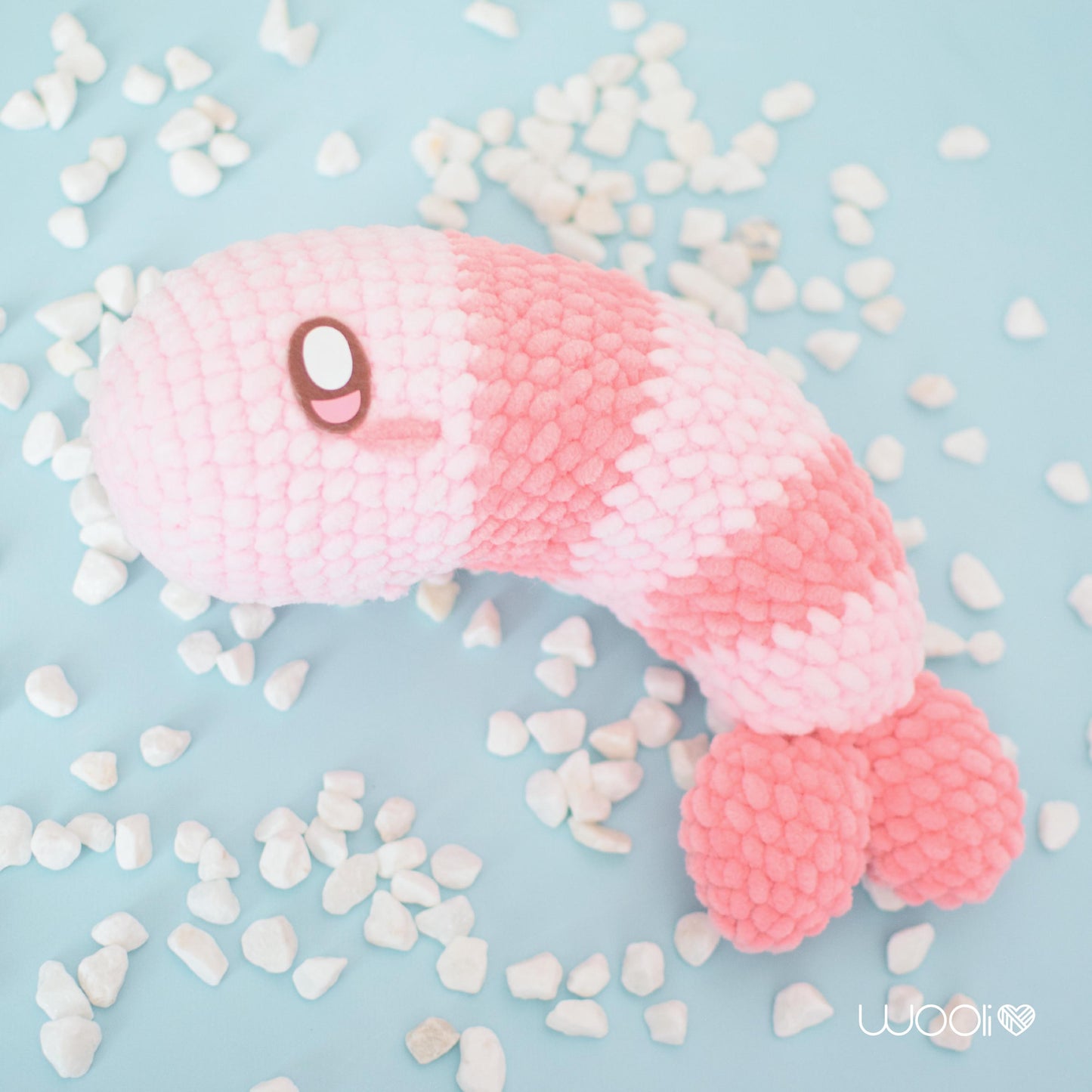 Shimi the Shrimp PDF Amigurumi Pattern | English and Spanish