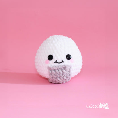The Secret Life of Sushi  Sumo Onigiri, Karate Nigiri and Ninja Maki PDF Amigurumi Pattern | English/Spanish