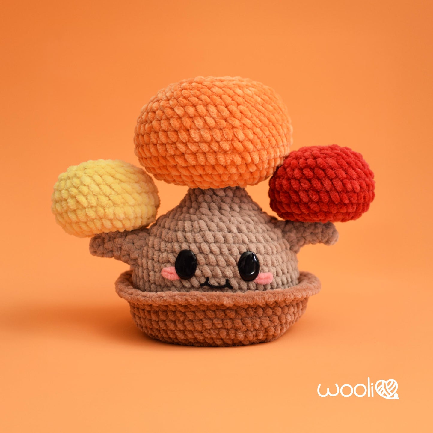 Blossom Spring Fall and Sakura Bonsai Tree PDF Amigurumi Pattern | English and Spanish