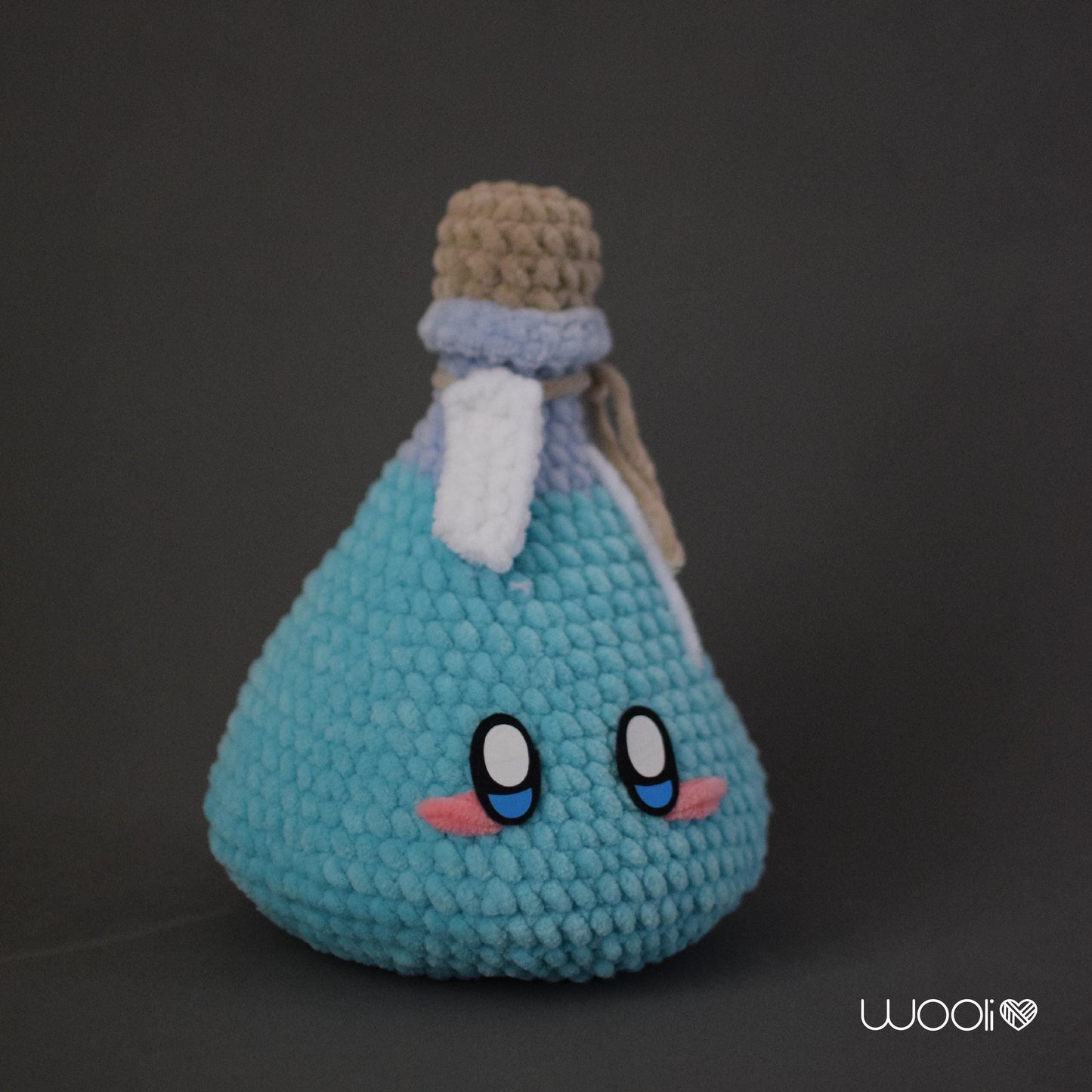 Cuddli the Health Potion PDF Amigurumi Pattern | English and Spanish