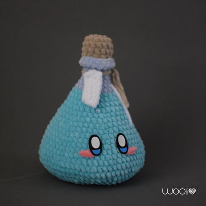 Cuddli the Health Potion PDF Amigurumi Pattern | English and Spanish
