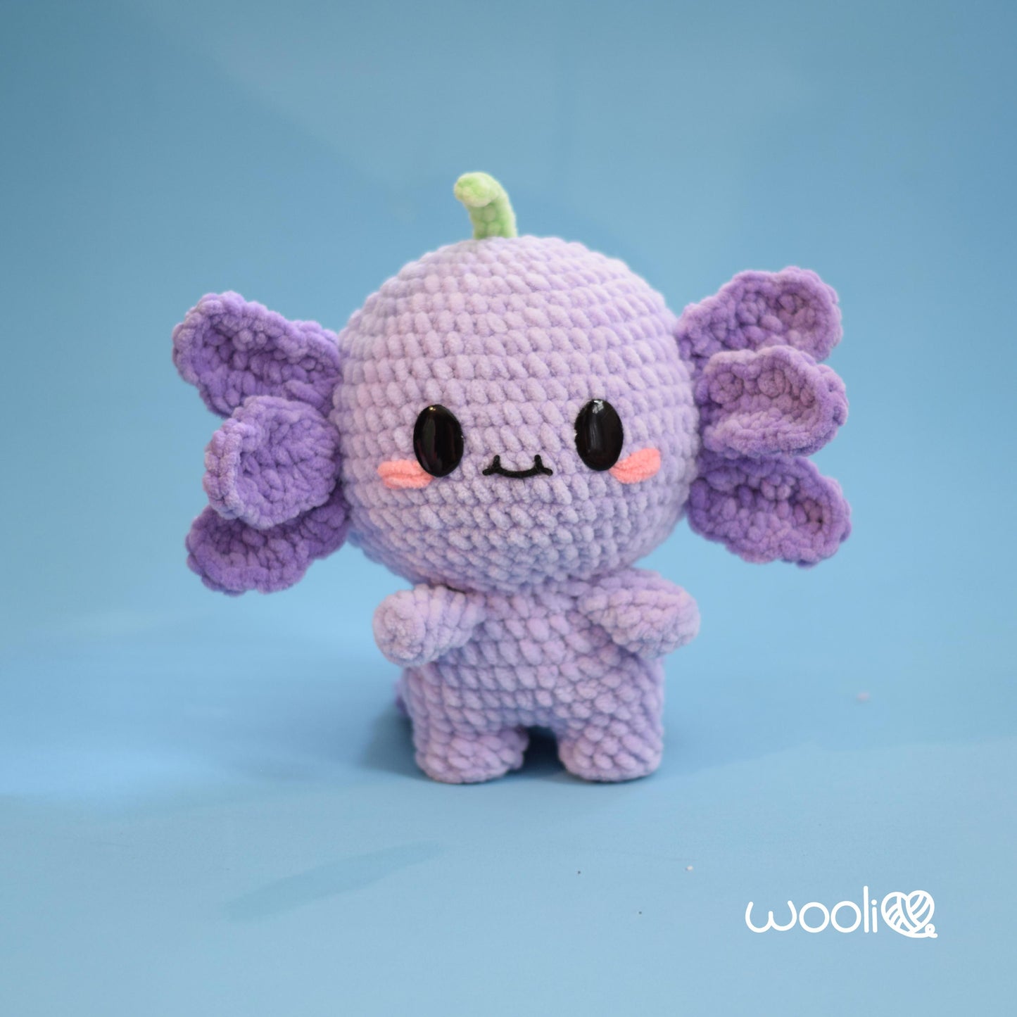 Mochi the Axolotl PDF Amigurumi Pattern | English and Spanish