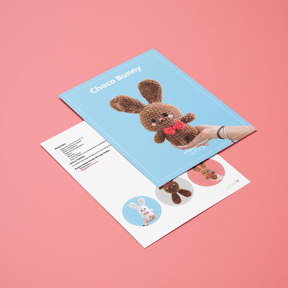 Choco Bunny  Easter Chocolate Bunny PDF Amigurumi Pattern | English and Spanish