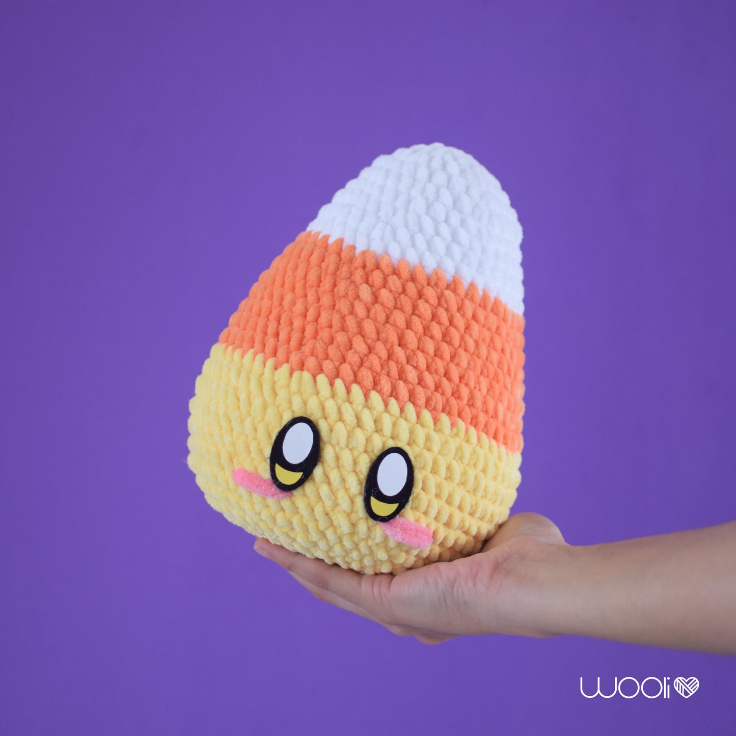 Carmelo the Candy Corn PDF Amigurumi Pattern | English and Spanish
