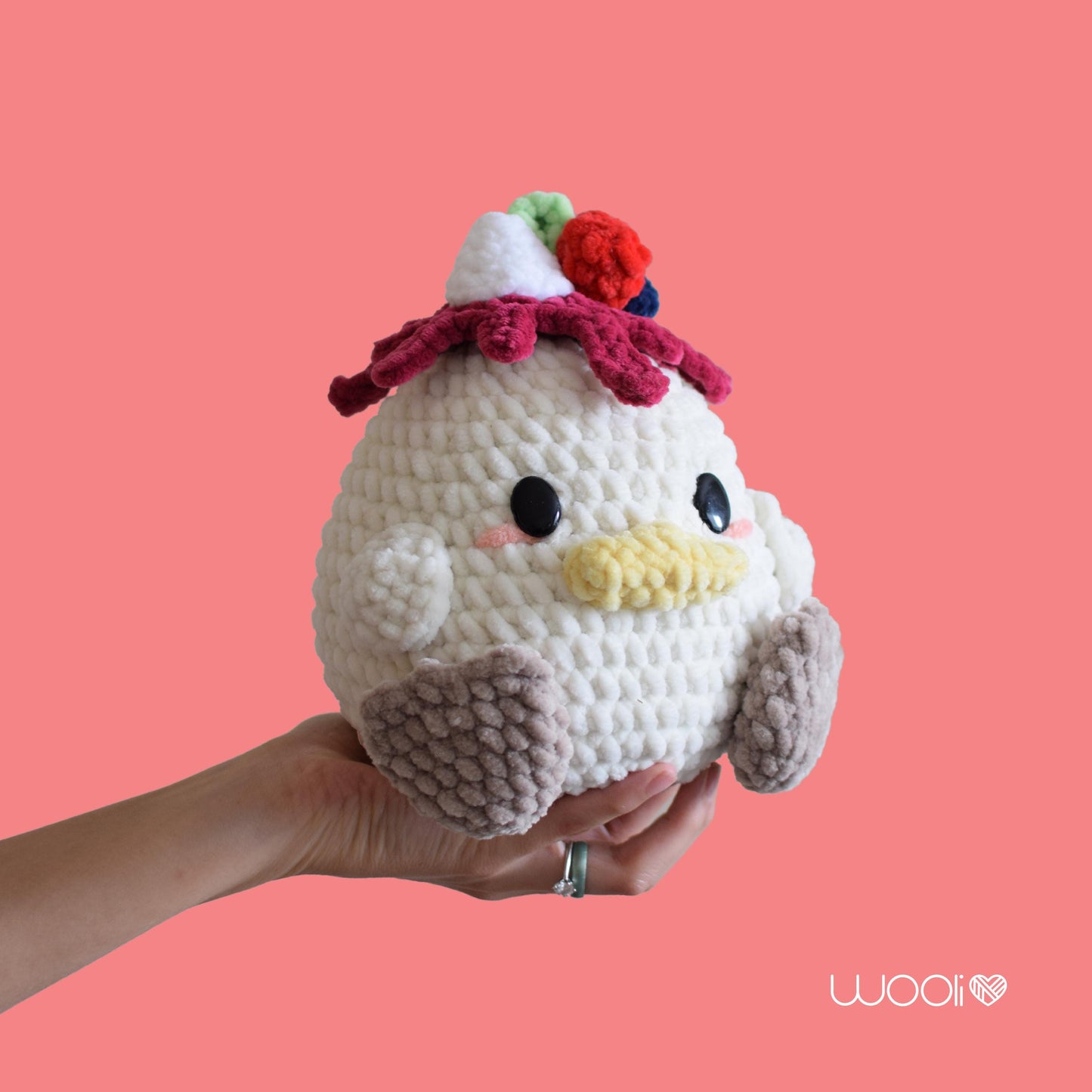 The Cheesequack Factory Cheesecake Ducks PDF Amigurumi Pattern | English/Spanish