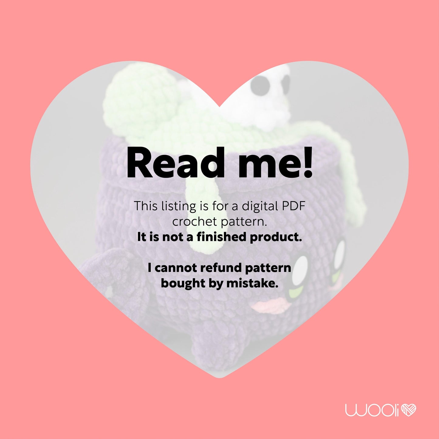 Cory Little Potion Cauldron PDF Amigurumi Pattern | English and Spanish