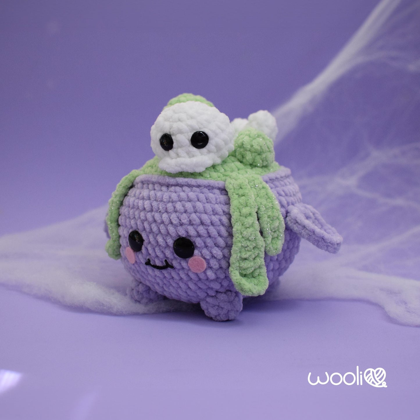 Baby Cory Little Witch Cauldron Amigurumi Pattern PDF | English and Spanish