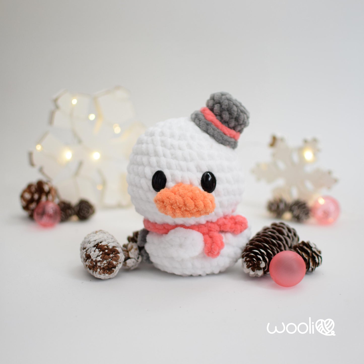 Christmas Ducklings Snow, Gingerbread and Santa PDF Amigurumi Pattern | English and Spanish