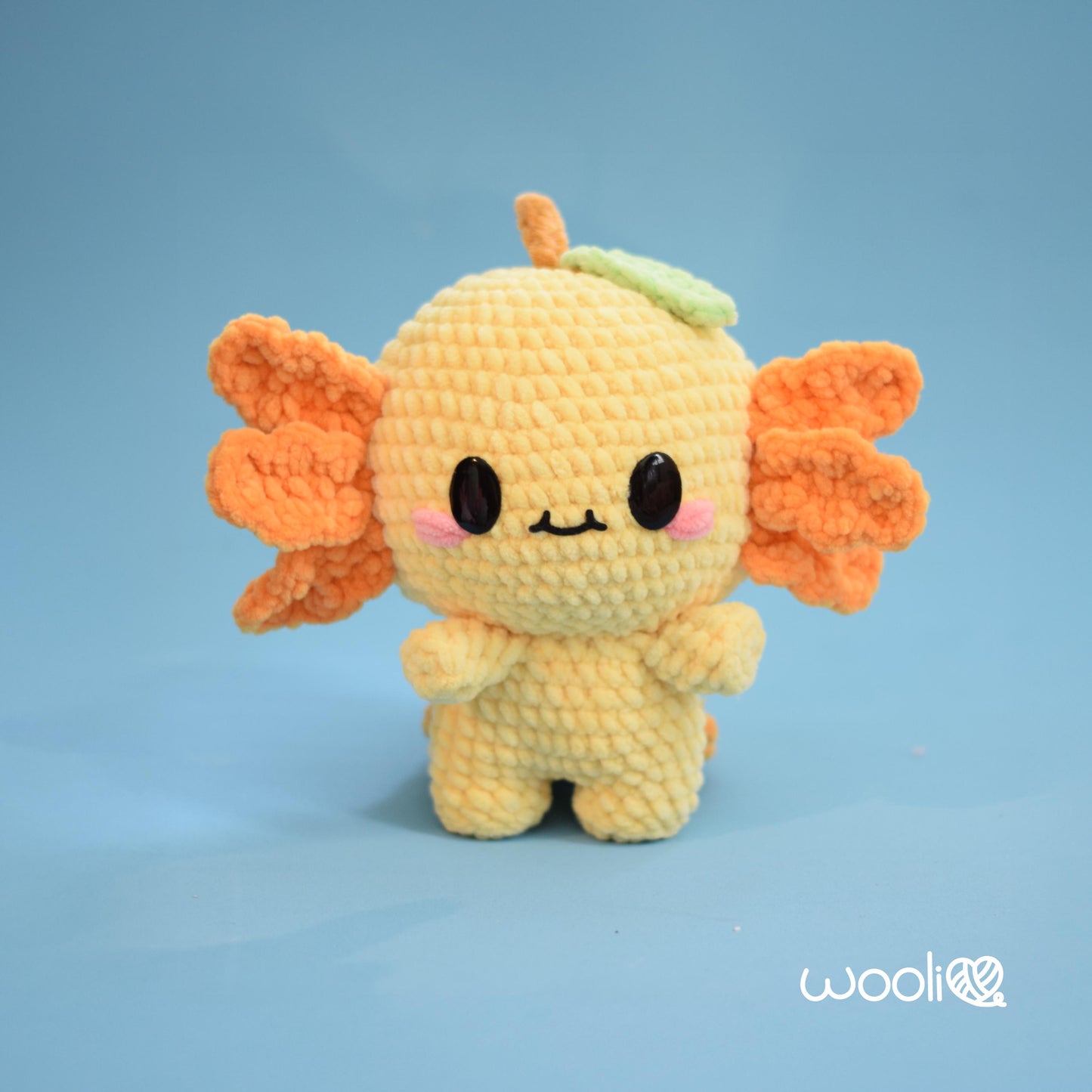 Mochi the Axolotl PDF Amigurumi Pattern | English and Spanish