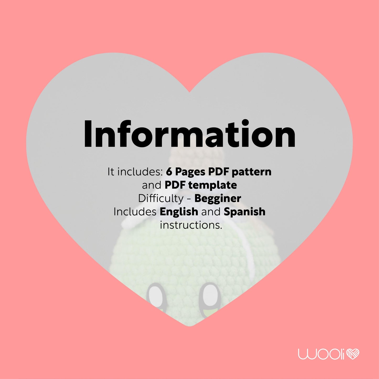 Lucky the Fortune Potion Amigurumi Pattern PDF | English and Spanish