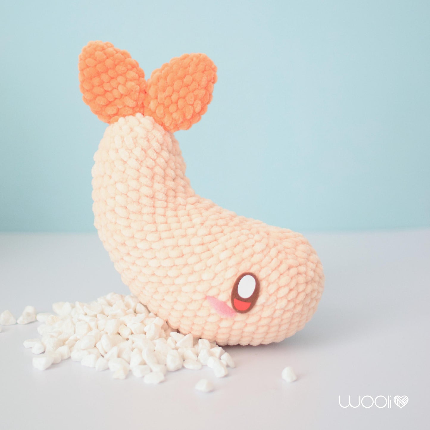 Shimi the Shrimp PDF Amigurumi Pattern | English and Spanish