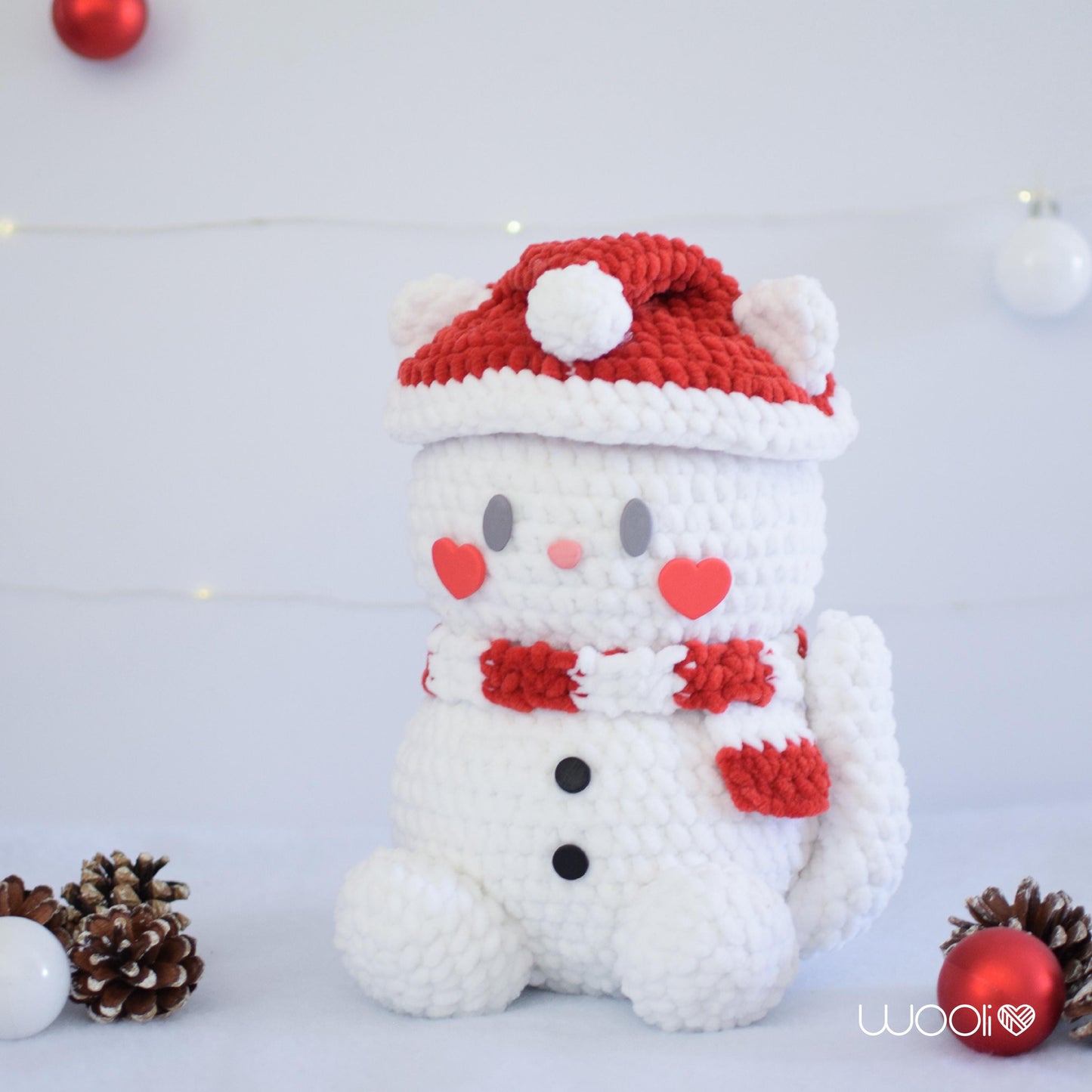 Snowpets Snowkitty and Snowdoggy Bundle PDF Amigurumi Pattern | English and Spanish