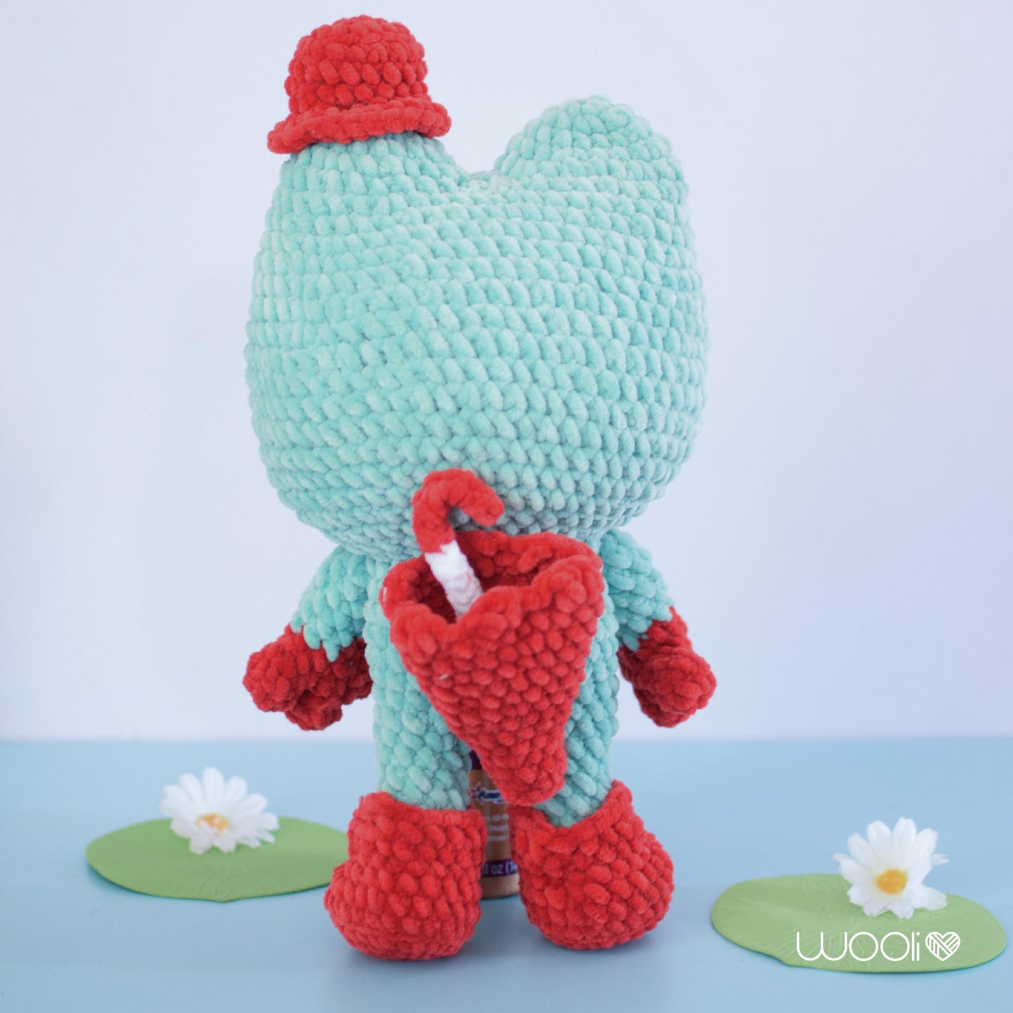 Fernando the Happiest Frog PDF Amigurumi Pattern | English and Spanish