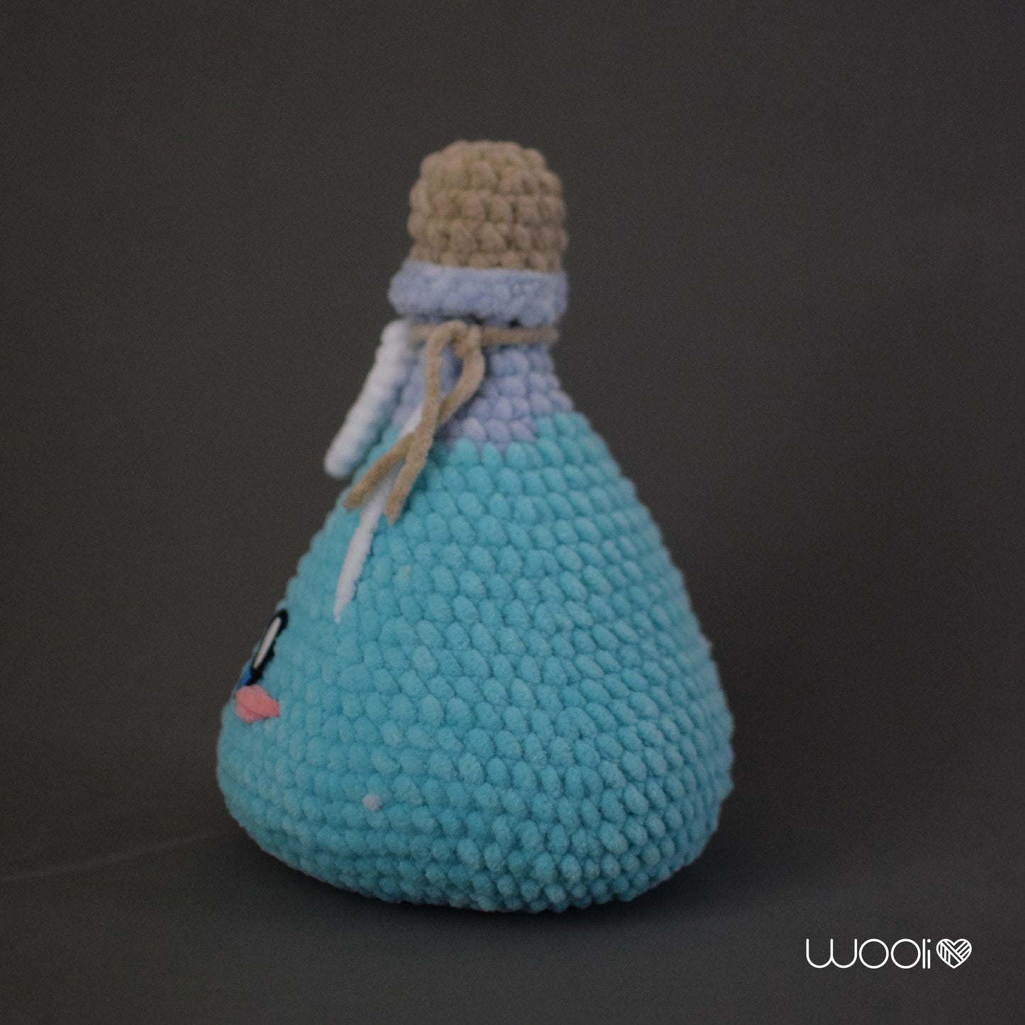 Cuddli the Health Potion PDF Amigurumi Pattern | English and Spanish