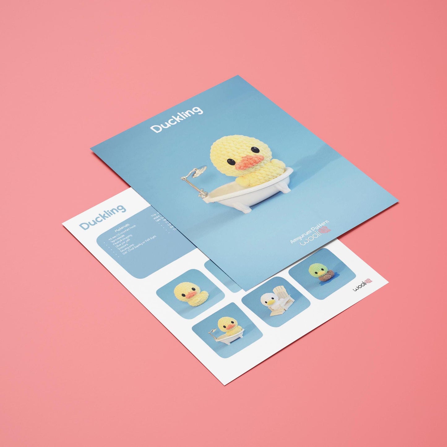 Duckling  Rubber Duck, Mallard Duck and Pekin Duck PDF Amigurumi Pattern | English and Spanish