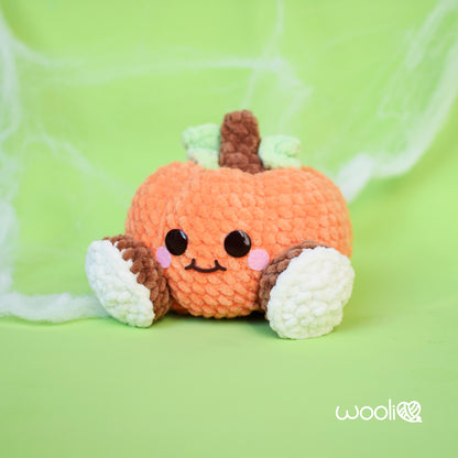 Peter The Pumpkin Kid PDF Amigurumi Pattern | English and Spanish