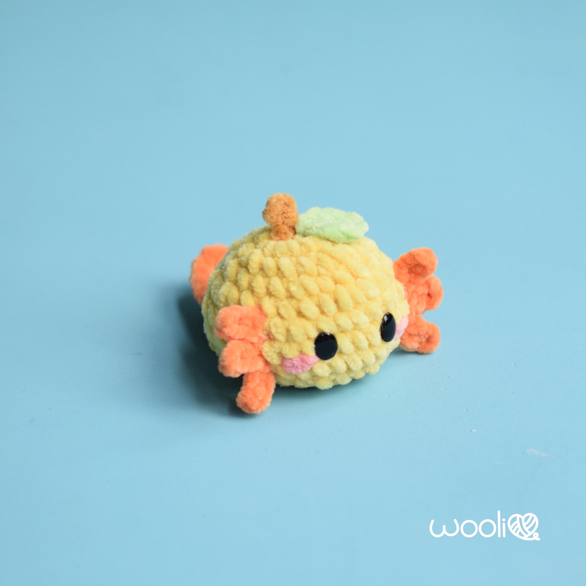 Mini Mochi the Mini Axolotl PDF Amigurumi Pattern English and