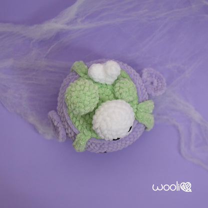 Baby Cory Little Witch Cauldron Amigurumi Pattern PDF | English and Spanish
