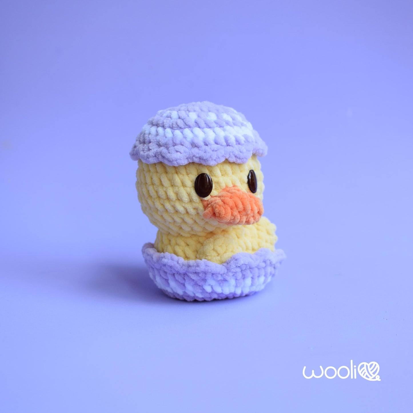 Easter Duckling with Eggshell PDF Amigurumi Pattern | English and Spanish