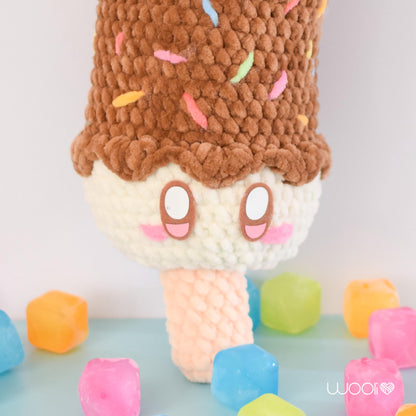Sprinkles the Chocobanana PDF Amigurumi Pattern | English and Spanish