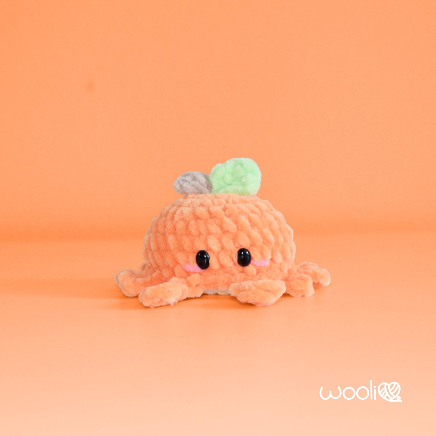 Sea Market Buddies Mini Banana Octopus, Mini Strawberry Squid and Mini Orange Crab Amigurumi Pattern PDF | English and Spanish