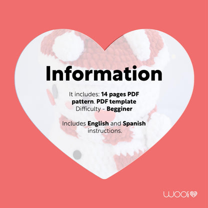 Snowkitty PDF Amigurumi Pattern | English and Spanish
