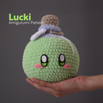 Lucky the Fortune Potion Amigurumi Pattern PDF | English and Spanish
