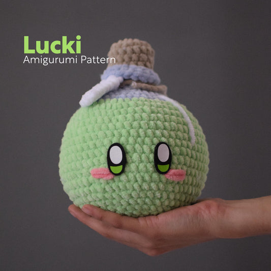 Lucky the Fortune Potion Amigurumi Pattern PDF | English and Spanish