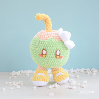 Coquito 3-1 Coconut PDF Amigurumi Pattern | English and Spanish