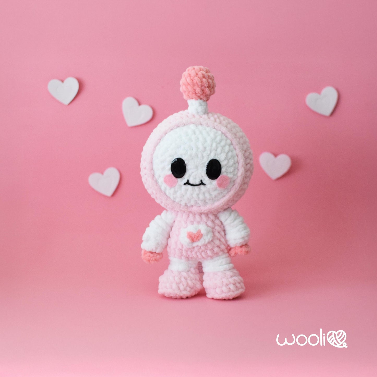 Orbit the Little Space Robot PDF Amigurumi Pattern | English and Spanish