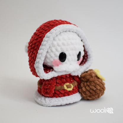 Santa Grim Reaper PDF Amigurumi Pattern | English and Spanish