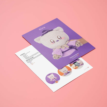 Kira Magic Kitty Scarecrow PDF Amigurumi Pattern | English and Spanish