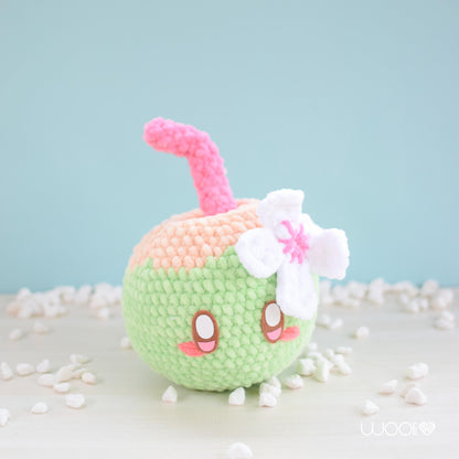 Coquito 3-1 Coconut PDF Amigurumi Pattern | English and Spanish